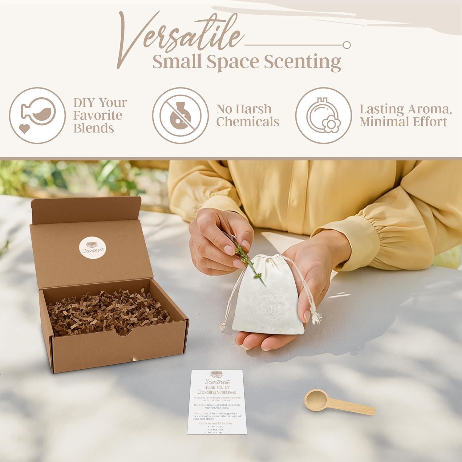Scentnest DIY Home Fragrance Kit - Small Space Scenting