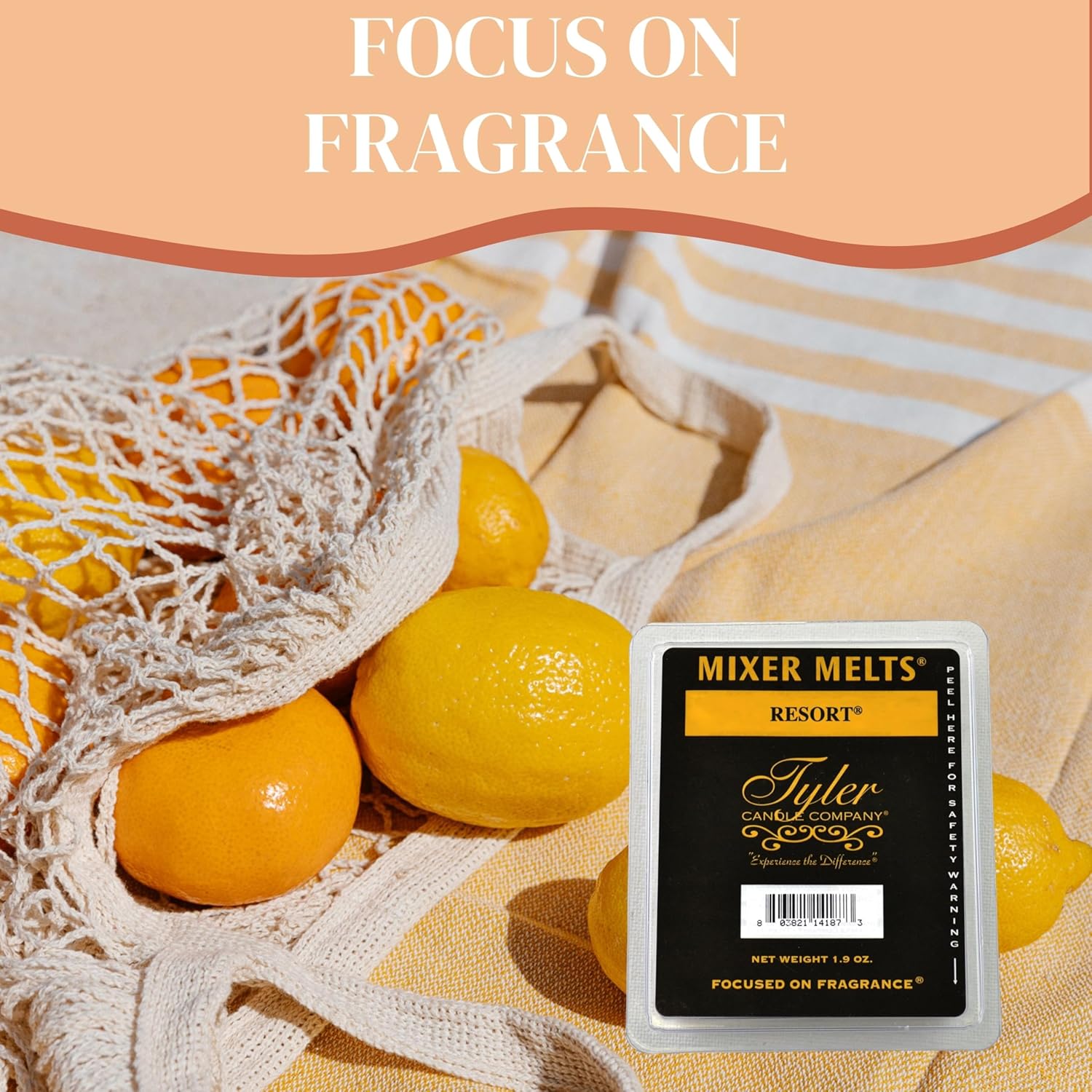 Worldwide Nutrition Bundle Tyler Resort Scent Wax Melts with Keychain