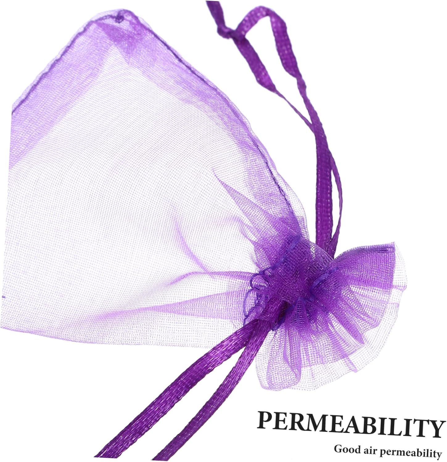BIUDECO 100Pcs Drawstring Lavender Sachet Bags for DIY and Home Fragrance Use