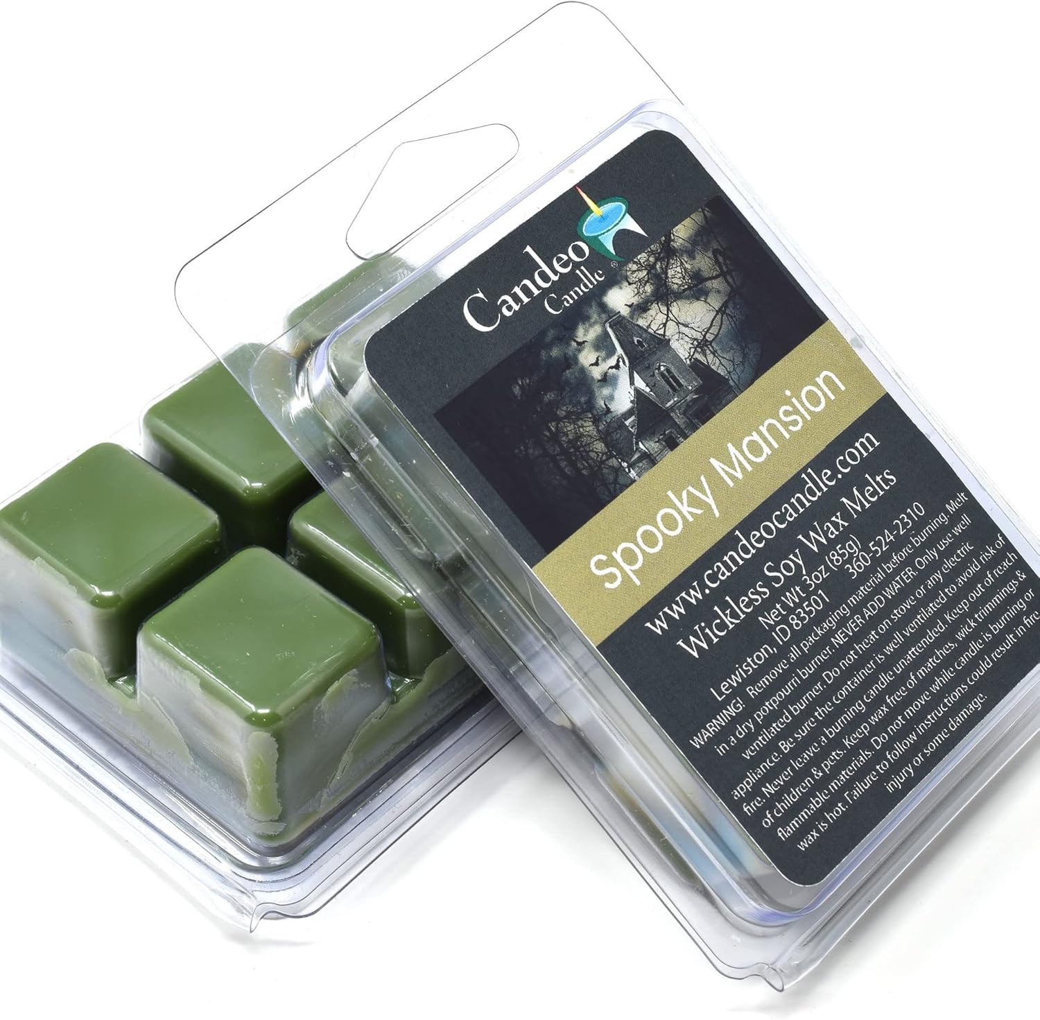 Spooky Mansion Soy Wax Melts 2 Pack Set of 6