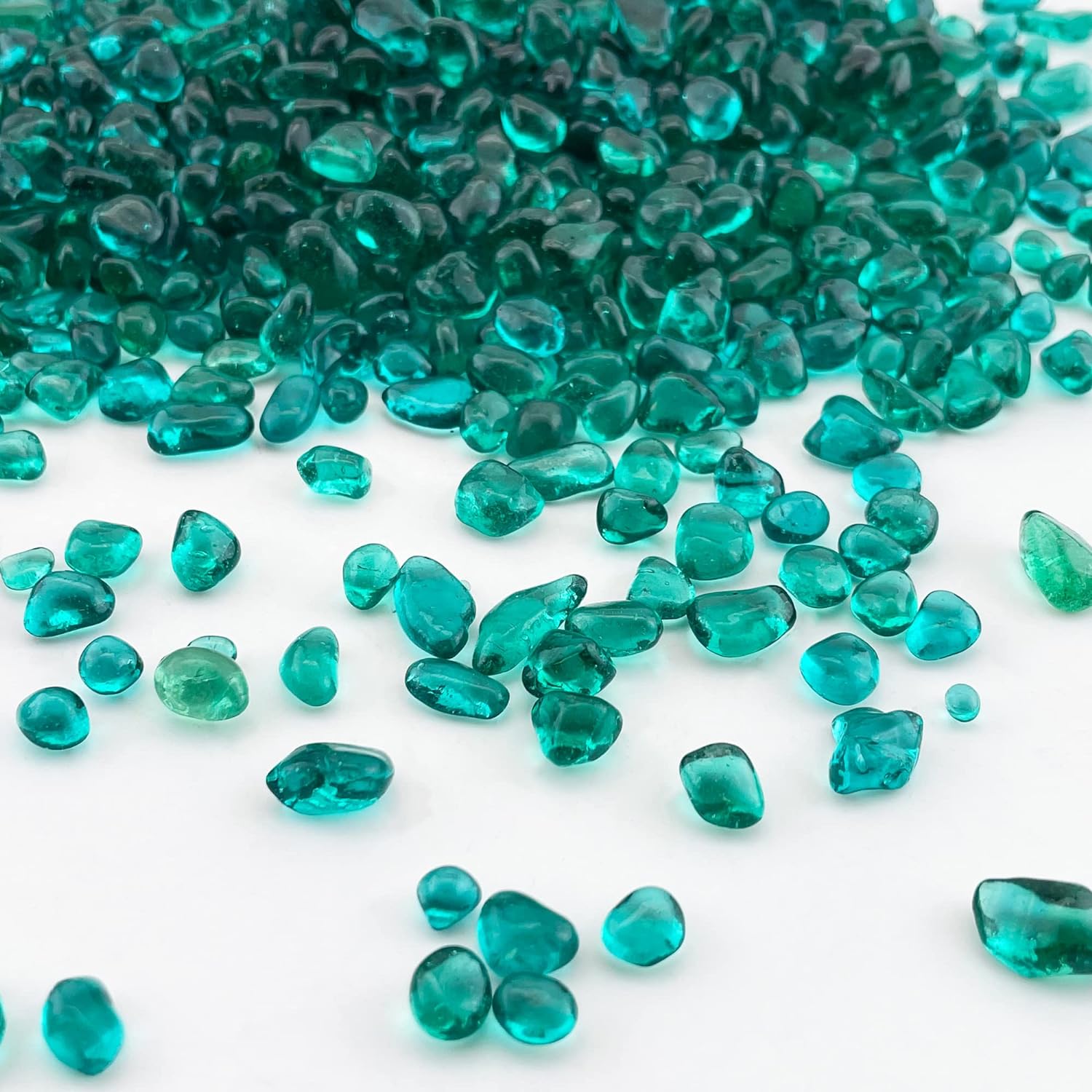 CYS EXCEL Teal Aquarium Gravel 1 LB Bag