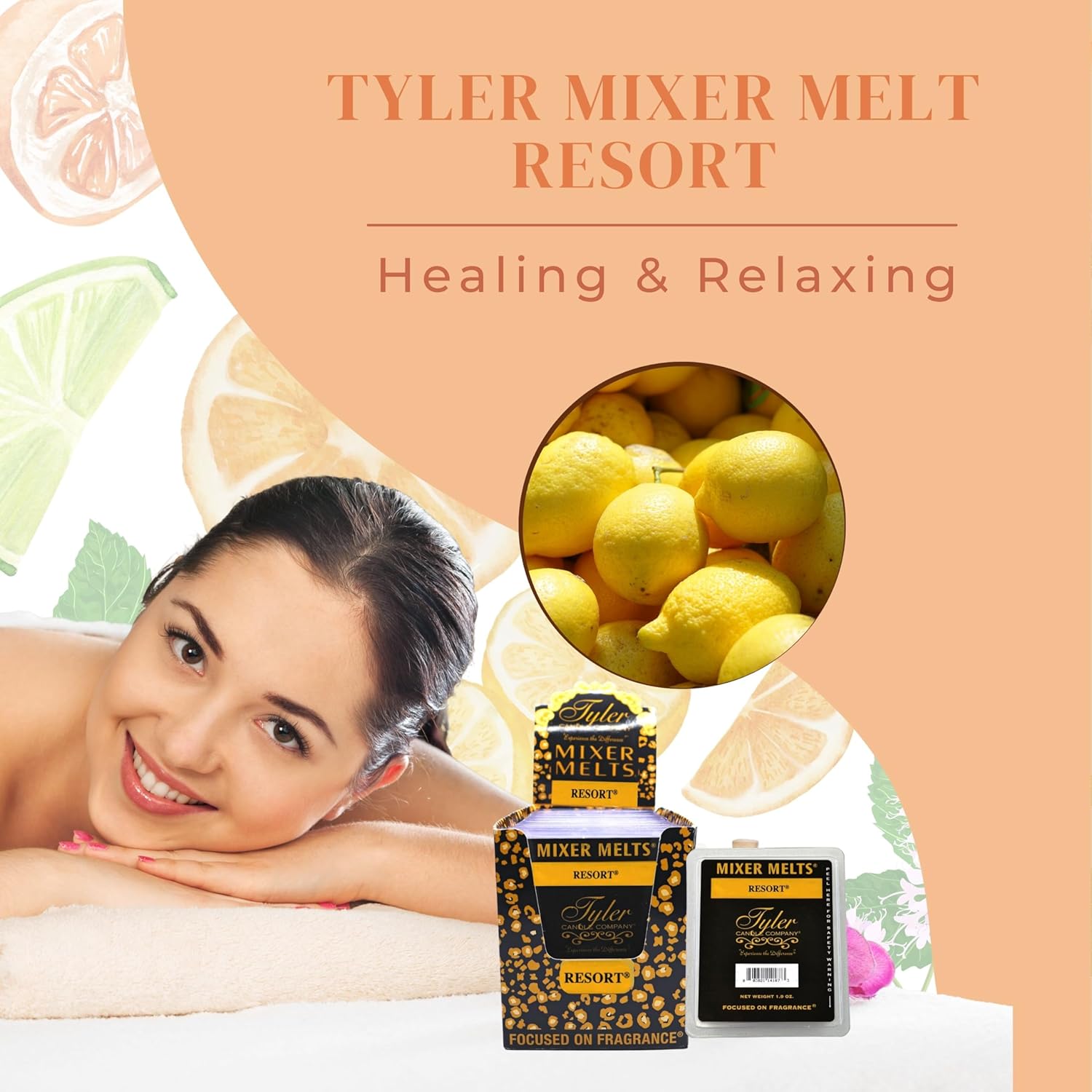 Worldwide Nutrition Bundle Tyler Resort Scent Wax Melts with Keychain