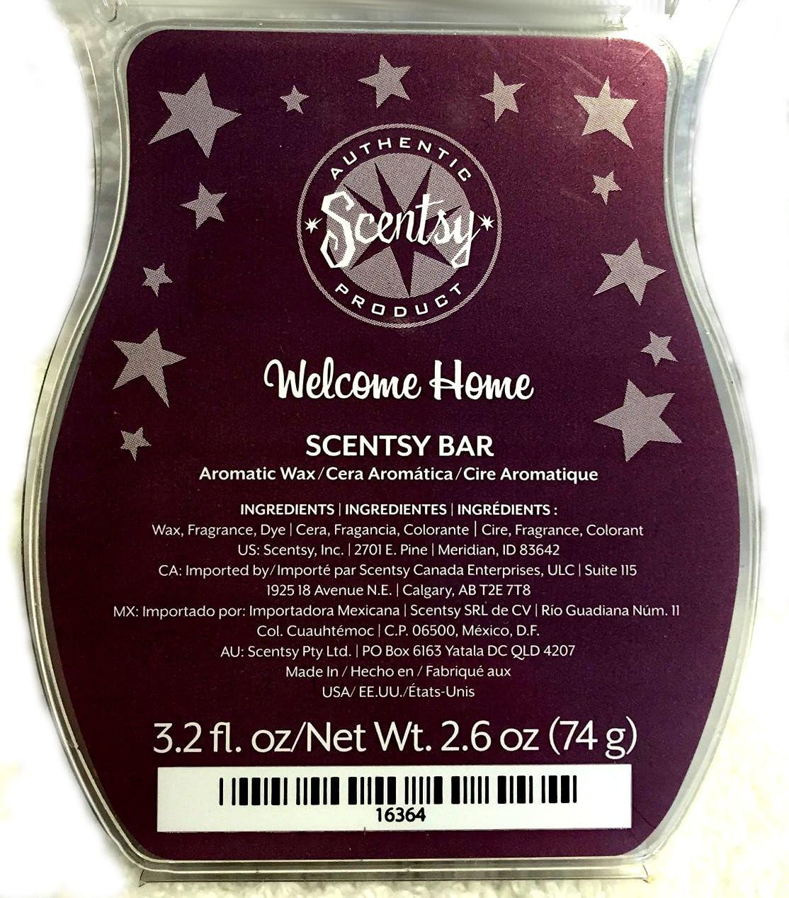 Scentsy Scented Wax Welcome Home