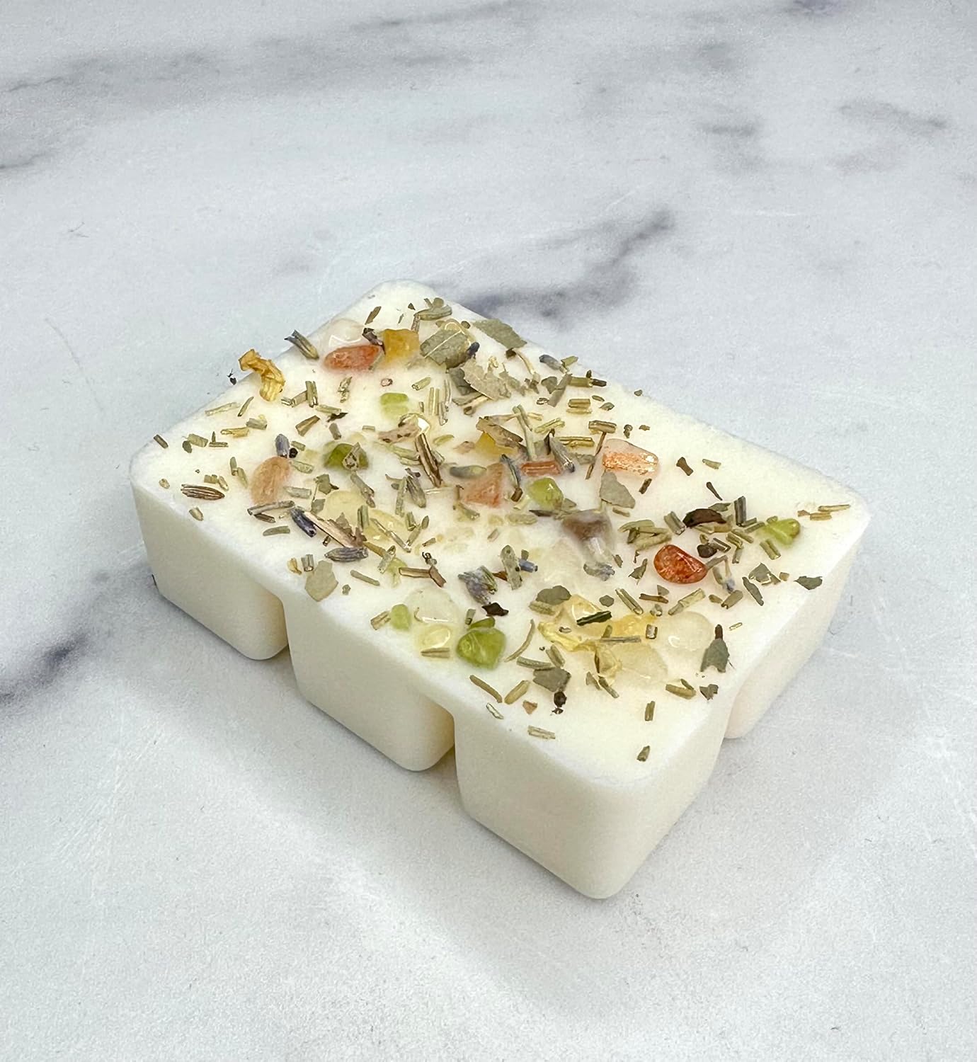 New Moon Beginnings Positive Energy Wax Melts - Natural Healing Crystals and Soy Wax