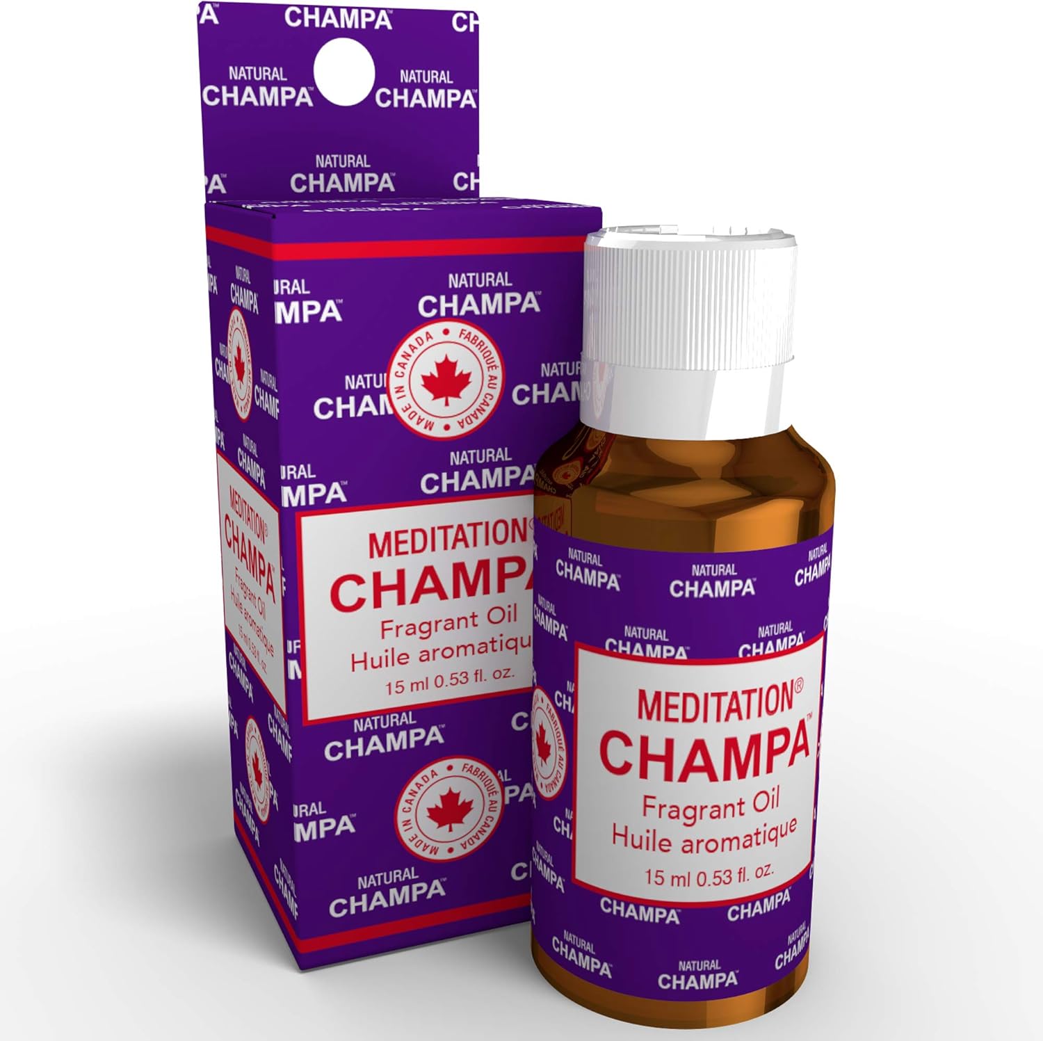 Natural Champa Meditation Fragrant Oil 15 ml