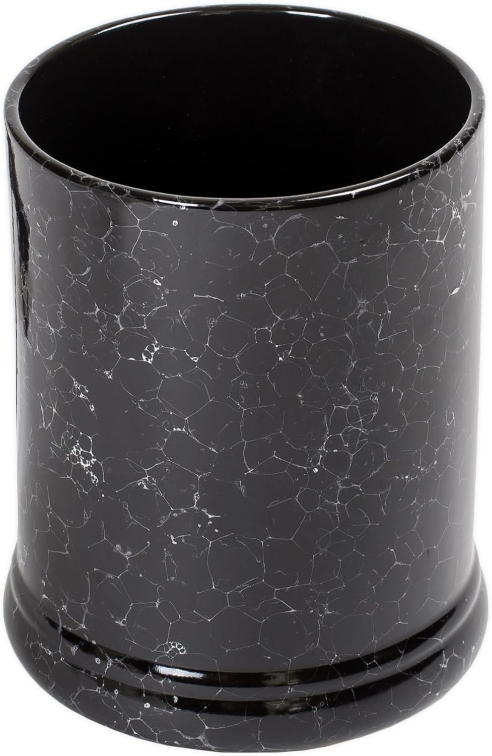 Black Marble Ceramic Candle Warmer with Bible Verse