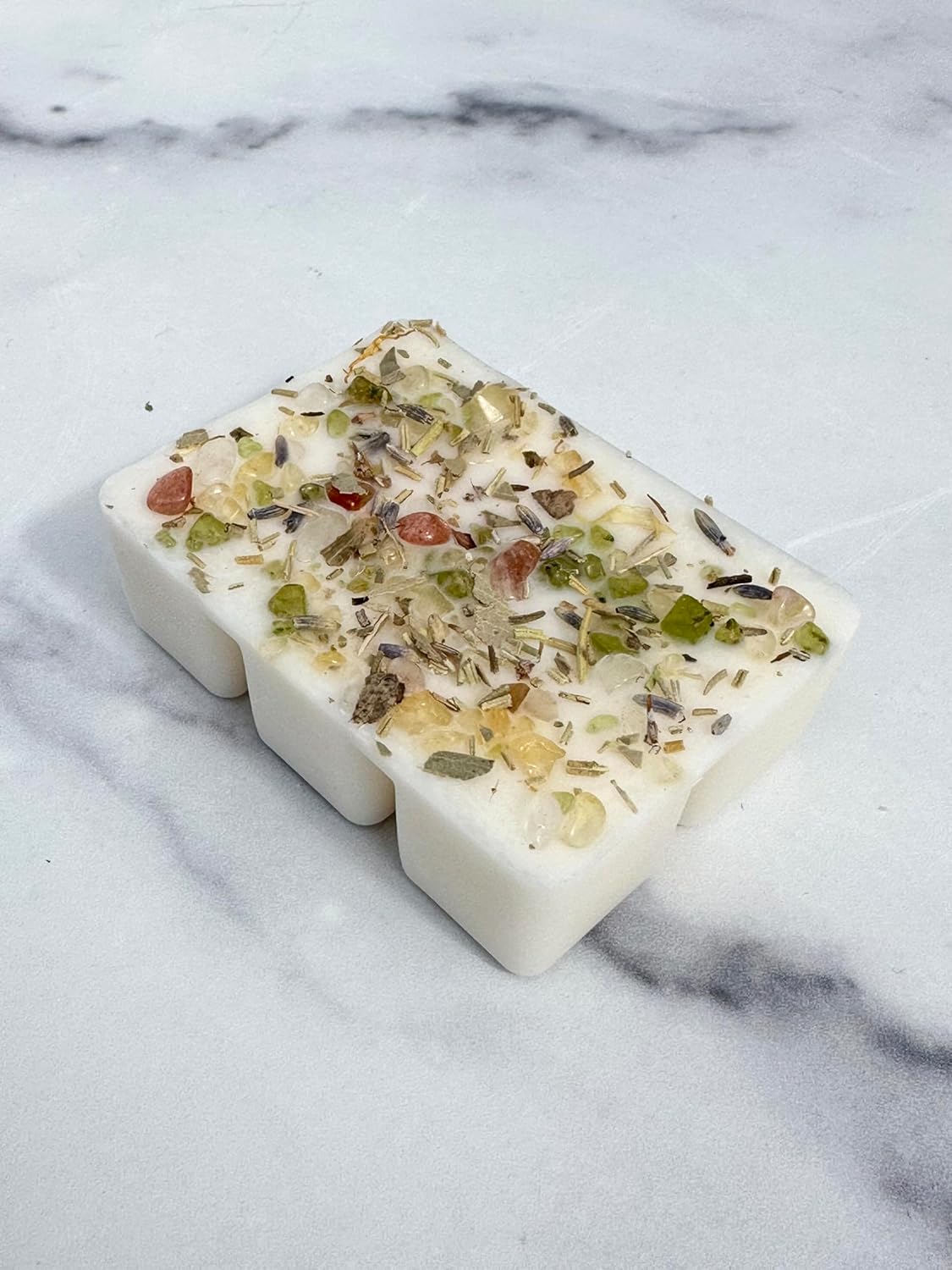 New Moon Beginnings Positive Energy Wax Melts - Natural Healing Crystals and Soy Wax