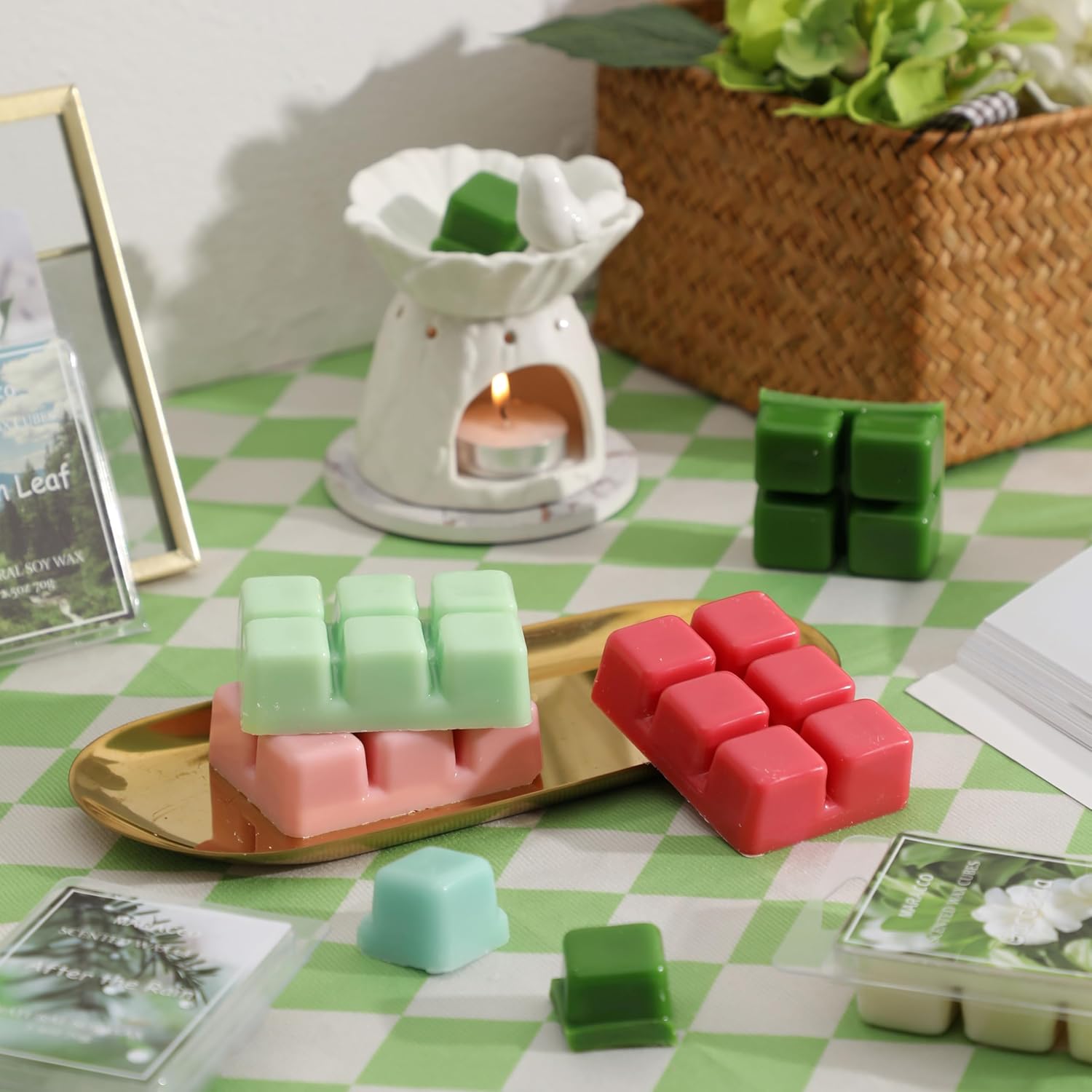 Spring Summer Scented Wax Melts 6 x 25oz Soy Wax Cubes