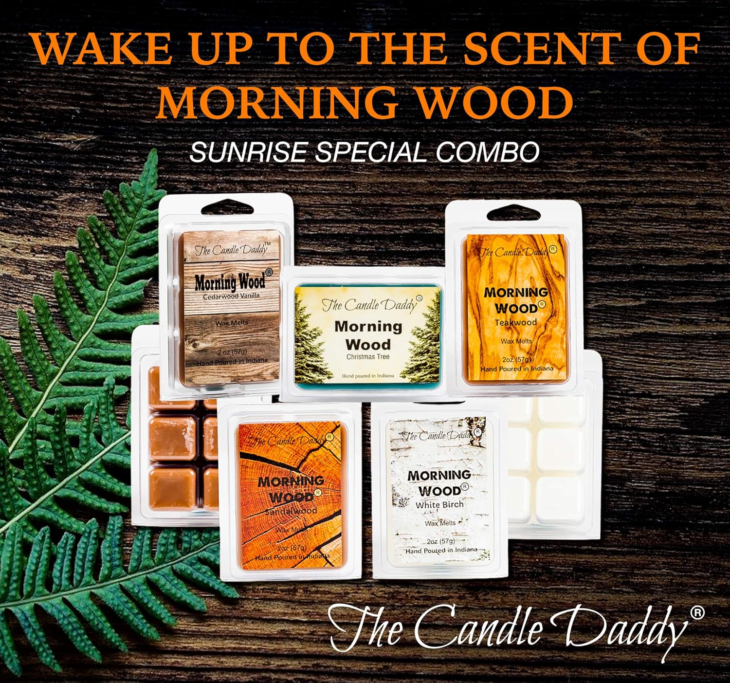 Sunrise Special Combo 5 Morning Wood Wax Melt