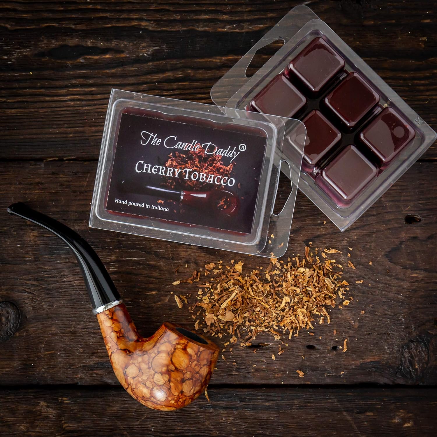 Cherry Pipe Tobacco Wax Cubes 5 Pack 10 Ounces