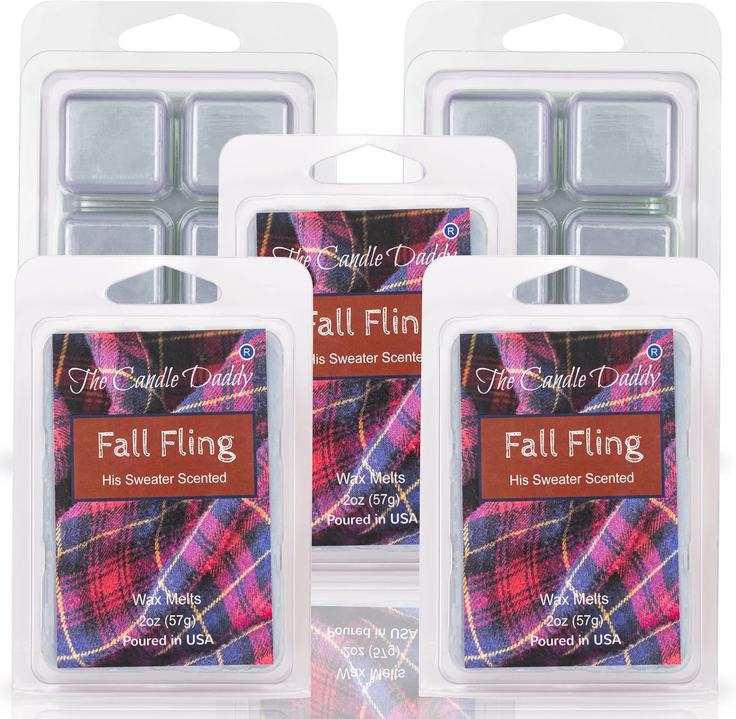 The Candle Daddy Fall Fling Scented Wax Melt Pack